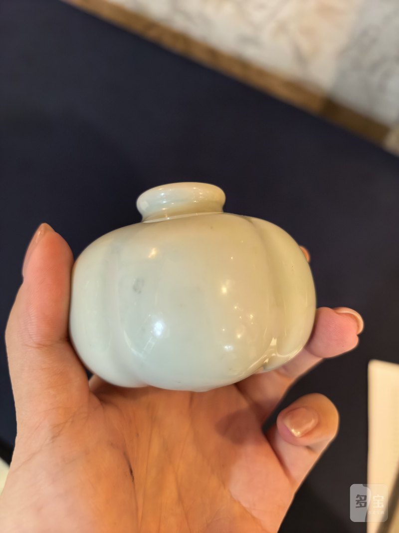 清雍正 瓜瓣水盂 - 图5